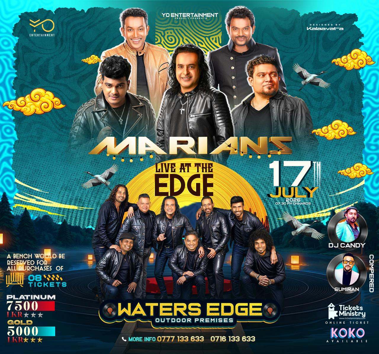 MARIANS LIVE AT THE EDGE Image