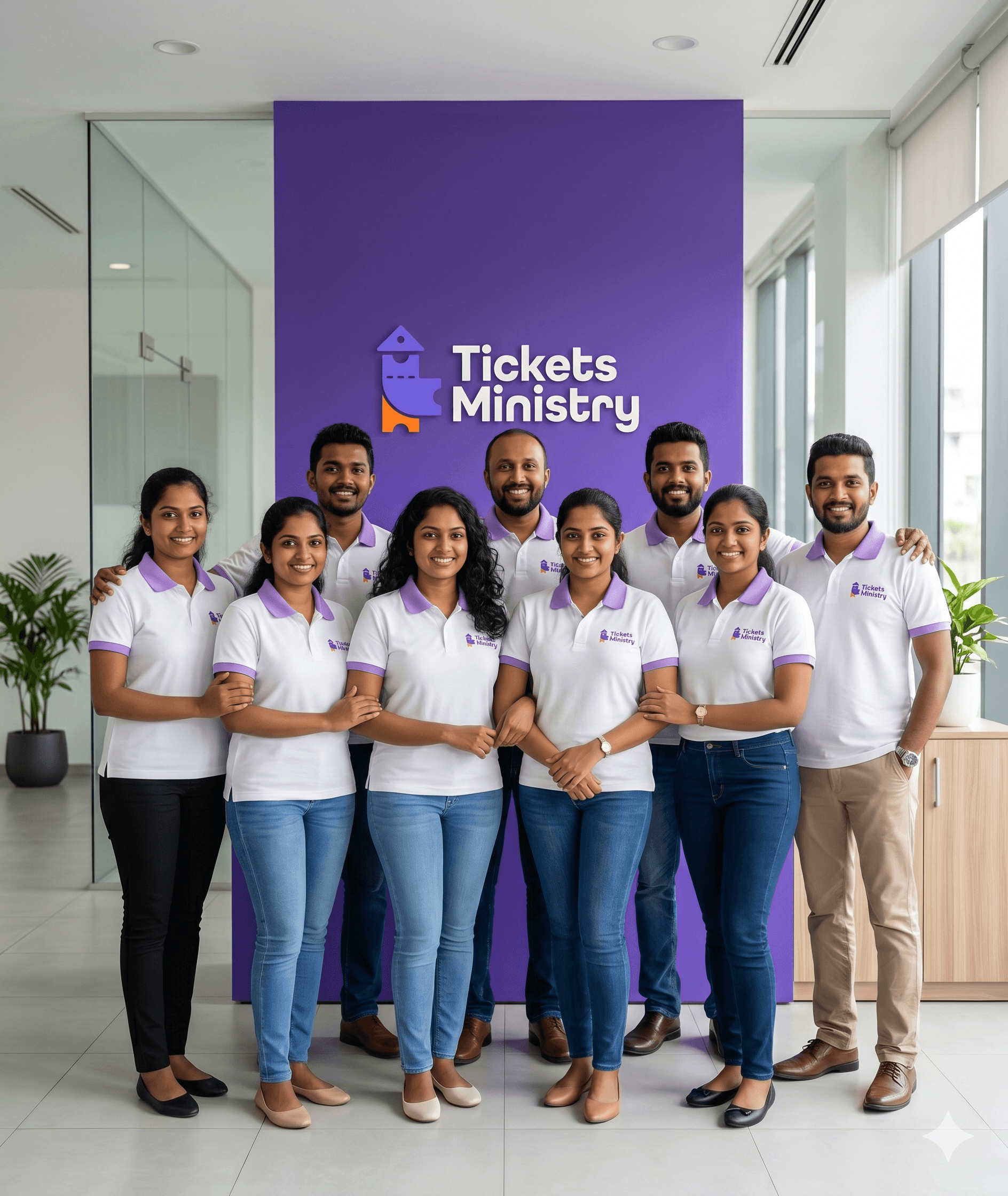 The Team Behind Tickets Ministry