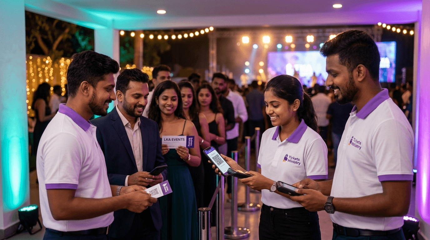 Live event at TicketsMinistry