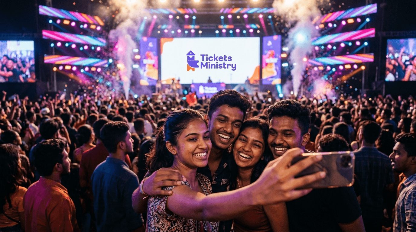 Live event at TicketsMinistry