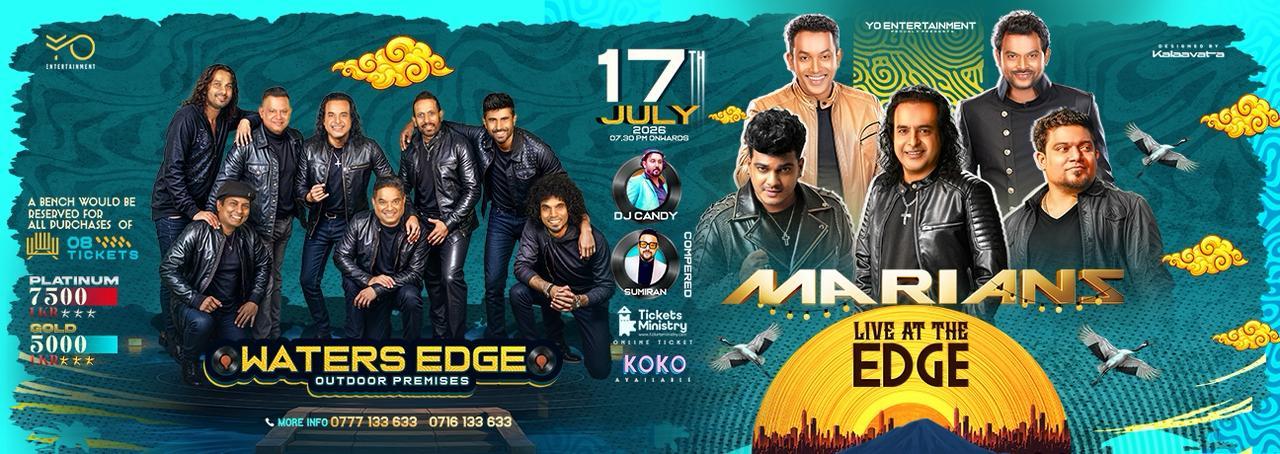 MARIANS LIVE AT THE EDGE Banner