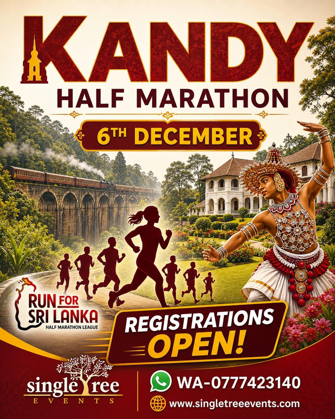 KANDY HALF MARATHON Banner